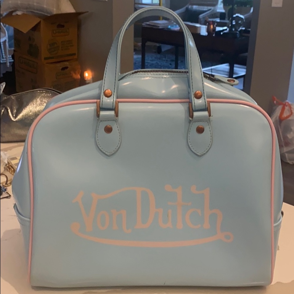 Von Dutch large bowler bag